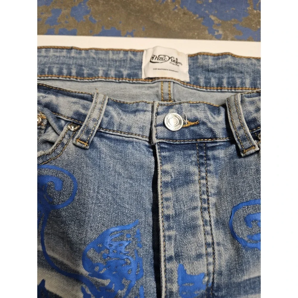 Mackeen Y2K Jean Matching Set, Size 34 Jeans Size M Top Jacket